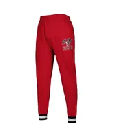 Men's Starter Red Atlanta Falcons Blitz Fleece Jogger Pants