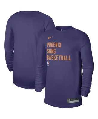 Men's and Women's Nike Purple Phoenix Suns 2023 Legend On-Court Practice long sleeve