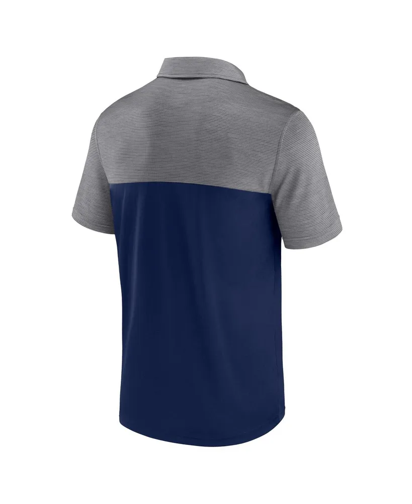 Men's Fanatics Navy, Gray Cal Bears Polo Shirt