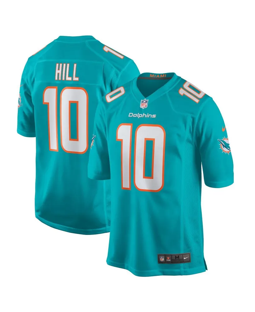 Youth Nike Miami Dolphins Tyreek Hill Aqua Team Color Jersey - Game