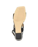 Calvin Klein Women's Kayor Strappy Open Toe Wedge Sandals