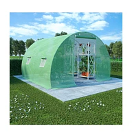 vidaXL Greenhouse 64.6 ft² 9.8'x6.6'x6.6'