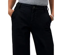 Style & Co Petite High-Rise Wide-Leg Jeans, Created for Macy's