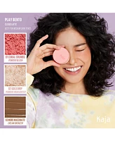 Kaja Face Bento Cream Bronzer, Powder Blush & Highlighter Sculpting Trio