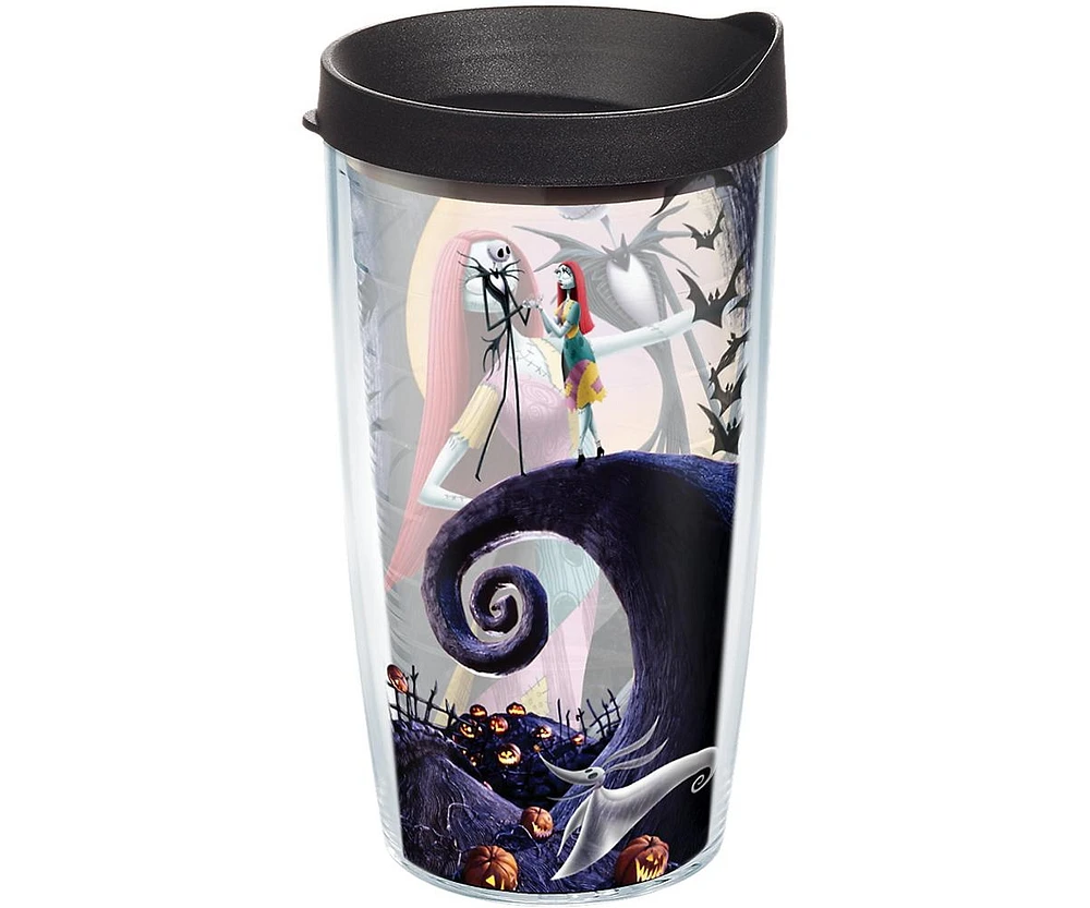 Tervis Tumbler Tervis Disney Halloween Nightmare Before Christmas Jack and Sally Made in Usa Double Walled Insulated Tumbler Travel Cup Keeps Drinks C