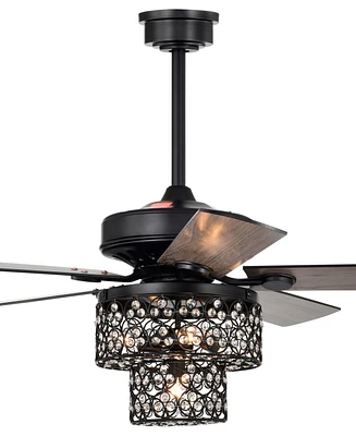 Hasna 52" 4-Light Indoor Ceiling Fan with Light Kit and Remote