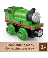Fisher Price Thomas Friends Wooden Railway, Percy Engine Toy