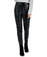 Tinseltown Juniors' High Rise Pull-On Skinny Cargo Jeans