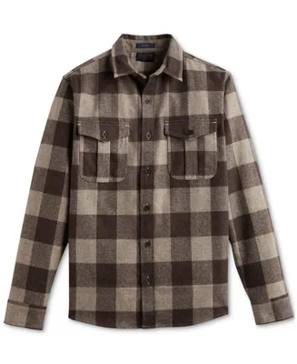 Pendleton Men's Scout Button-Front Long Sleeve Shirt Jacket