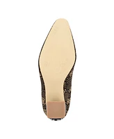 Guess Women's Yonel Block Heel Stretch Knit Logo Dress Booties