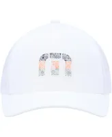 Big Boys and Girls Travis Mathew White Swim with Dolphins Flex Hat