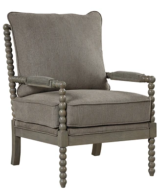 Best Master Furniture Hutch 36" Fabric Arm Chair