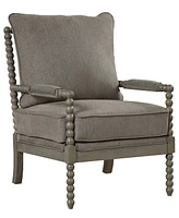 Best Master Furniture Hutch 36" Fabric Arm Chair