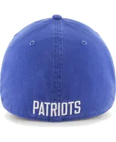 Men's '47 Brand Royal New England Patriots Gridiron Classics Franchise Legacy Fitted Hat