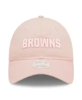 Women's New Era Pink Cleveland Browns Core Classic 2.0 Tonal 9TWENTY Adjustable Hat