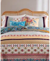 Greenland Home Fashions Thalia Cotton Reversible 5 Piece Quilt Set