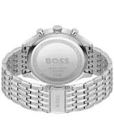 Hugo Boss Men's Gregor Quartz Fashion Chronograph Stainless Steel Watch 45mm