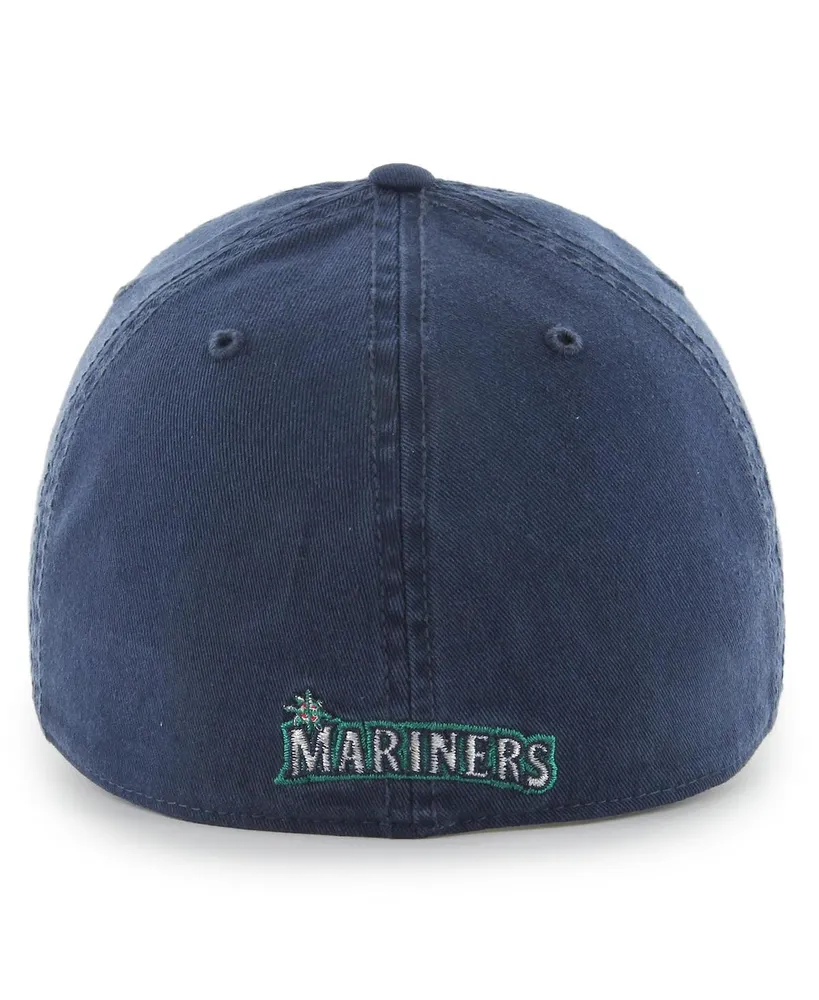 Men's '47 Brand Navy Seattle Mariners Franchise Logo Fitted Hat