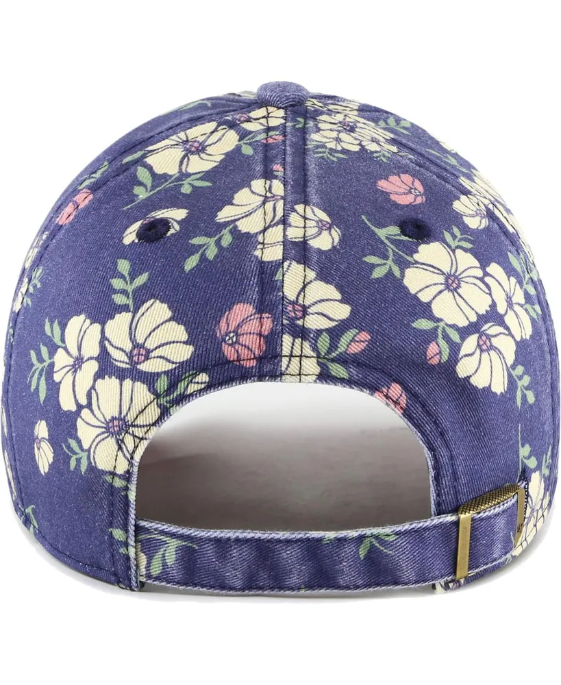 Women's '47 Brand Navy Dallas Cowboys Primrose Clean Up Adjustable Hat