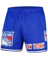 Men's Pro Standard Royal New York Rangers Classic Mesh Shorts