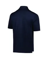 Men's Champion Navy Toledo Mud Hens Textured Solid Polo Shirt