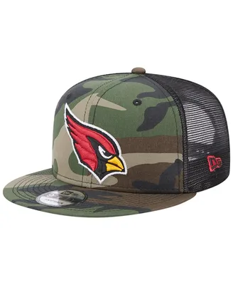 Men's New Era Camo Arizona Cardinals Classic Trucker 9FIFTY Snapback Hat