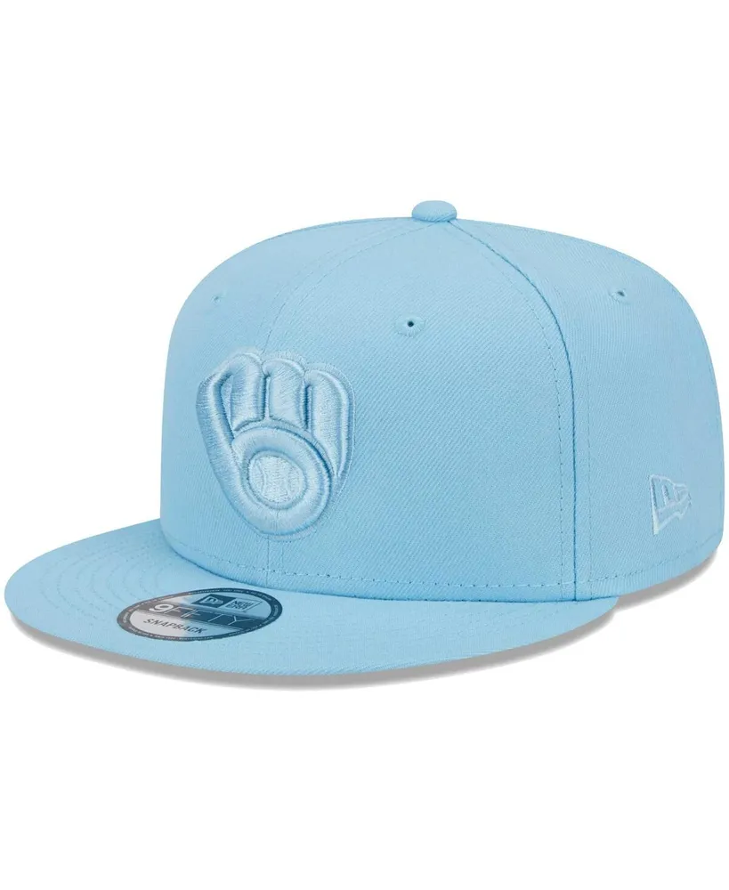 Men's New Era Light Blue/Red Detroit Tigers Spring Basic Two-Tone 9FIFTY Snapback Hat