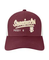 Men's Buster Posey Garnet Florida State Seminoles Pro Trucker Snapback Hat