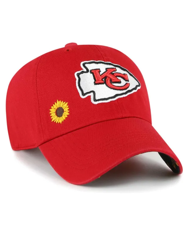 '47 Women's White Kansas City Chiefs Super Bowl LVII Champions Clean Up Adjustable Hat