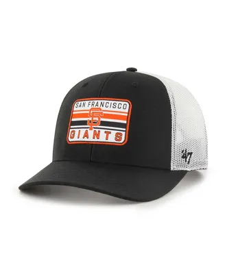 Men's '47 Brand Black San Francisco Giants Drifter Trucker Adjustable Hat