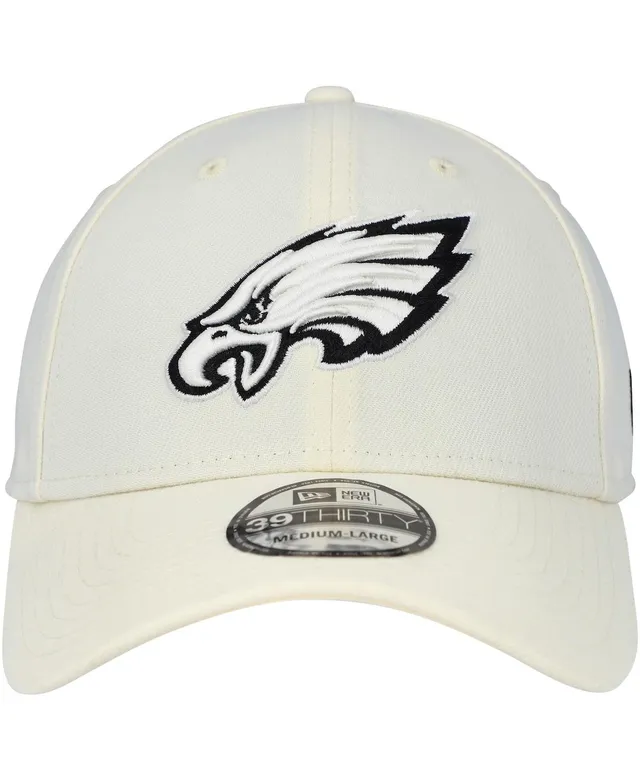 Men's New Era Cream Orleans Saints Chrome Collection 39THIRTY Flex Hat Size: Small/Medium