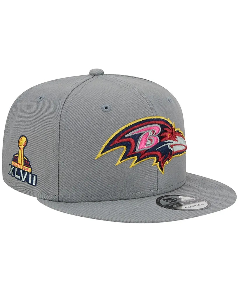 Men's Baltimore Ravens New Era Camo Classic Trucker 9FIFTY Snapback Hat