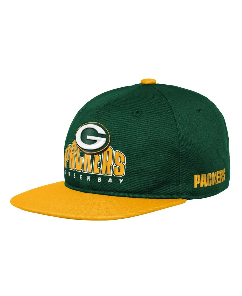 Big Boys and Girls Green Green Bay Packers Legacy Deadstock Snapback Hat