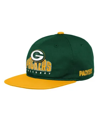 Big Boys and Girls Green Green Bay Packers Legacy Deadstock Snapback Hat