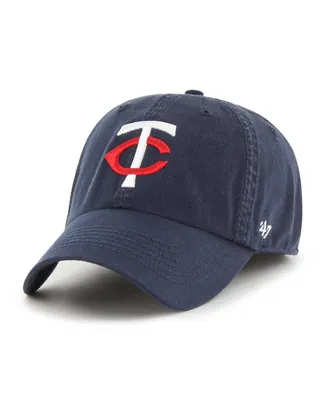 Men's '47 Brand Navy Minnesota Twins Franchise Logo Fitted Hat