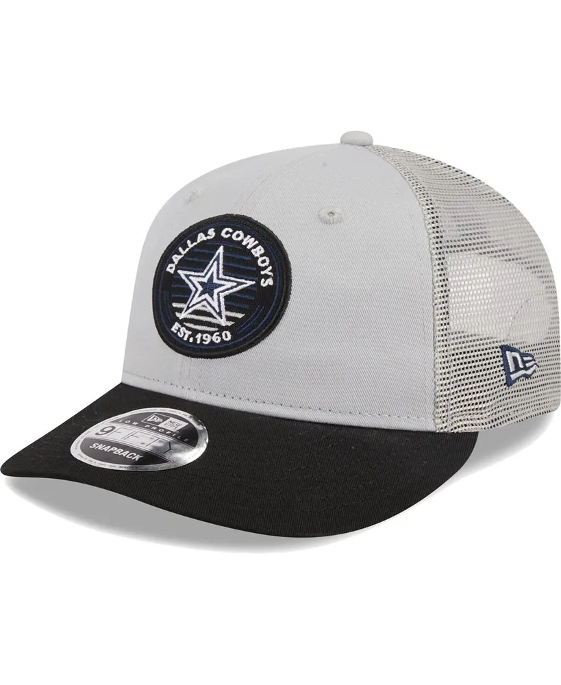 Men's New Era Camo/Olive Dallas Cowboys Trucker 9FIFTY Snapback Hat