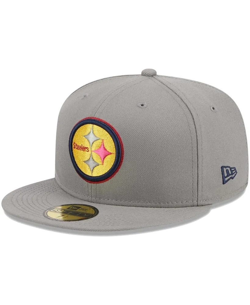 Men's New Era Pittsburgh Steelers Color Pack 59FIFTY Fitted Hat