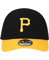 Infant Boys and Girls New Era Black Pittsburgh Pirates Team Color My First 9TWENTY Flex Hat