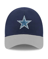 Infant Boys and Girls New Era Navy, Silver Dallas Cowboys My 1st 9TWENTY Adjustable Hat