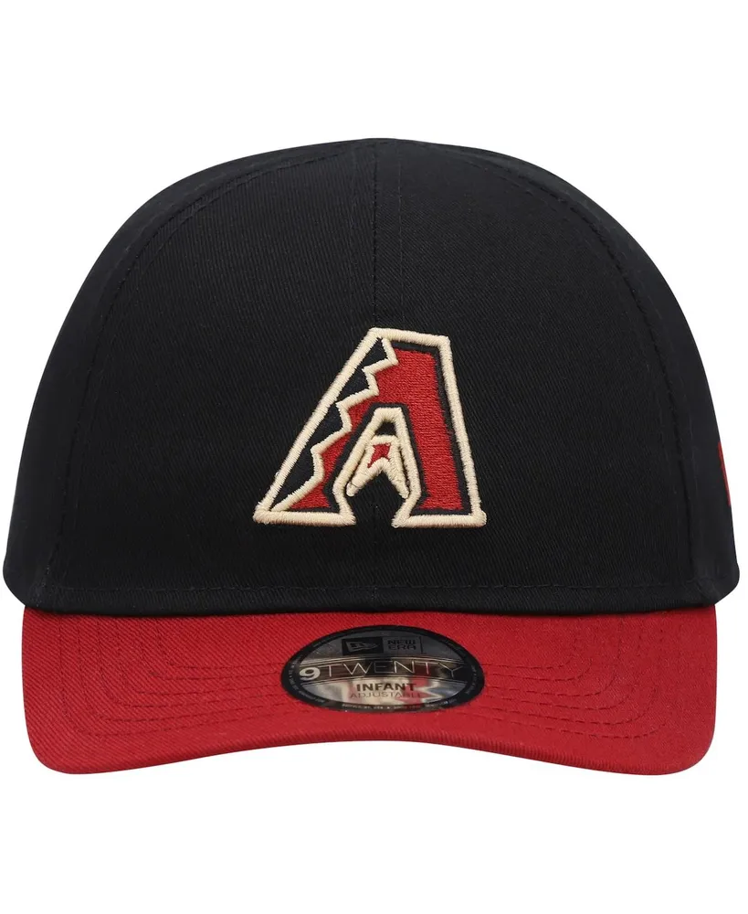 Infant Boys and Girls New Era Black Arizona Diamondbacks Team Color My First 9TWENTY Flex Hat