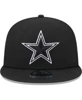 Men's New Era Black Dallas Cowboys Main Trucker 9FIFTY Snapback Hat