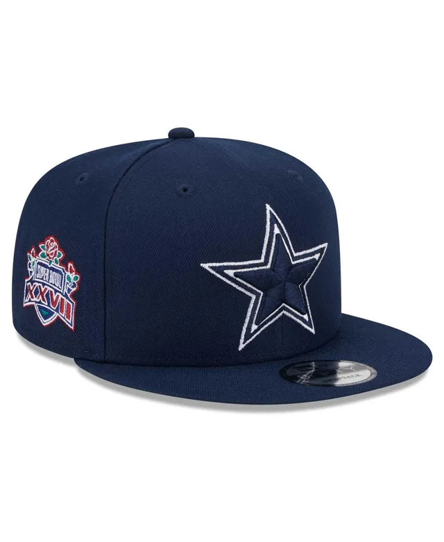 Men's New Era Navy Dallas Cowboys Retro Joe Tear Trucker 9FIFTY