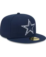 Men's New Era Navy Dallas Cowboys Main 59FIFTY Fitted Hat