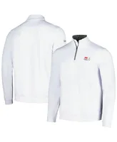 Men's Barstool Golf White 3M Open Quarter-Zip Top