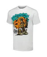 Men's White 50th Anniversary of Hip Hop Graphic T-shirt