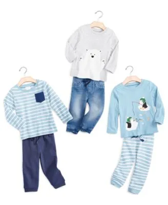 First Impressions Baby Boys Winter Wonder Shirts Pants Created For Macys
