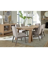 Atwell 7pc Dining Set (Table + 6 Side Chairs)