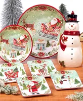 Certified International Joy of Christmas 3-d Snowman Cookie Jar