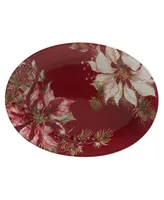 Certified International Winters Joy 16" Oval Platter