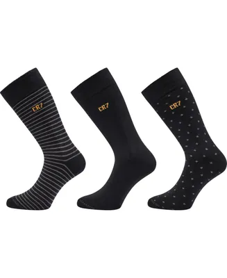 CR7 Men's Fashion Socks, 3-pack in gift-box